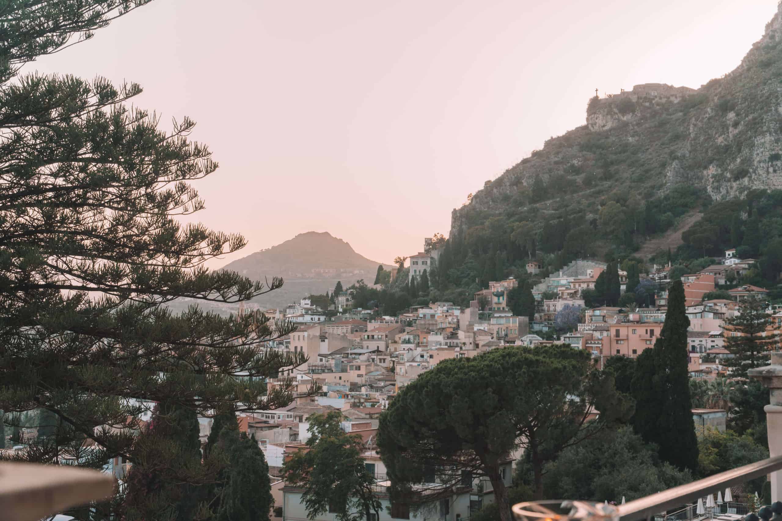 View from Timeo Restaurant | Staying at the Belmond Hotel Grand Timeo Vs. Belmond Villa Sant’Andrea | The Republic of Rose