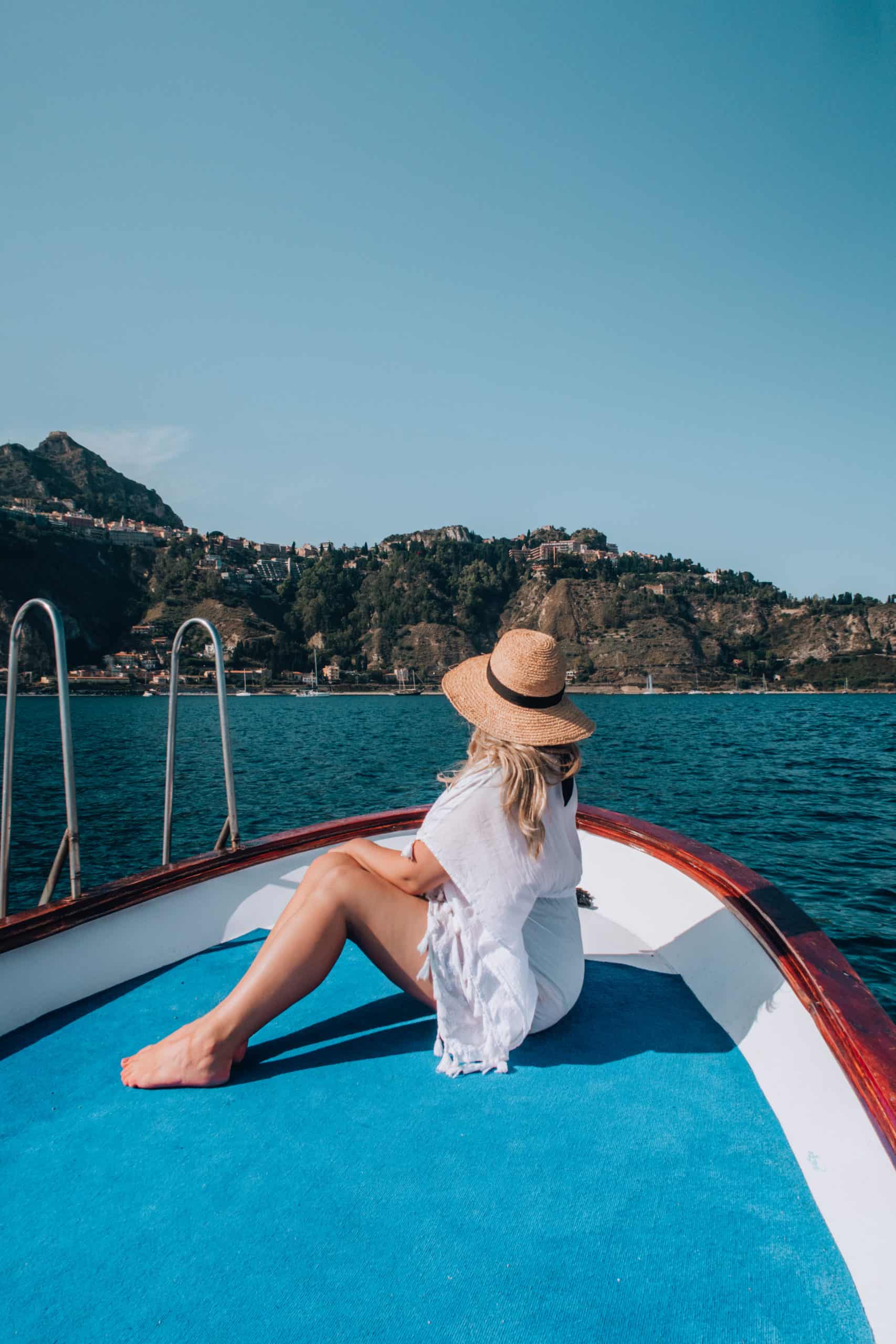 Boating experience | Staying at the Belmond Hotel Grand Timeo Vs. Belmond Villa Sant’Andrea | The Republic of Rose