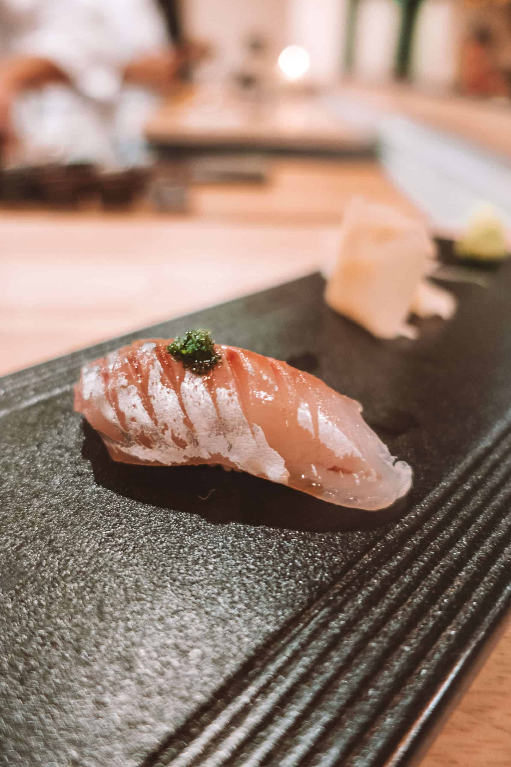 Review: New omakase in Laguna Beach officially lights the sushi