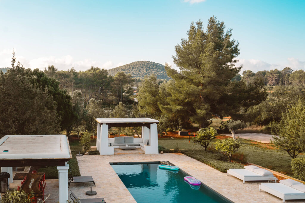 Villa with a pool in Ibiza