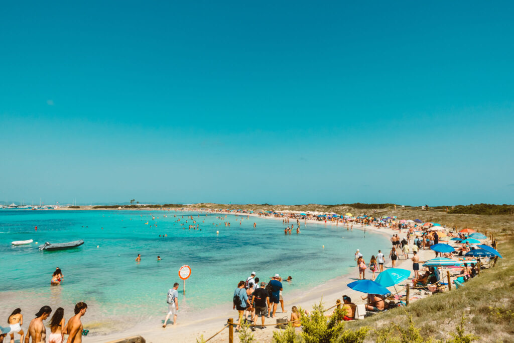 Playa Cavall D’en Borras on Formentera