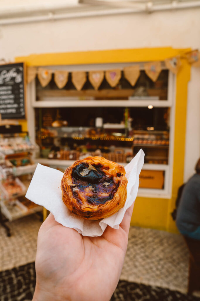 Pastel de nata from Adoce A Vida in Lagos, Portugal