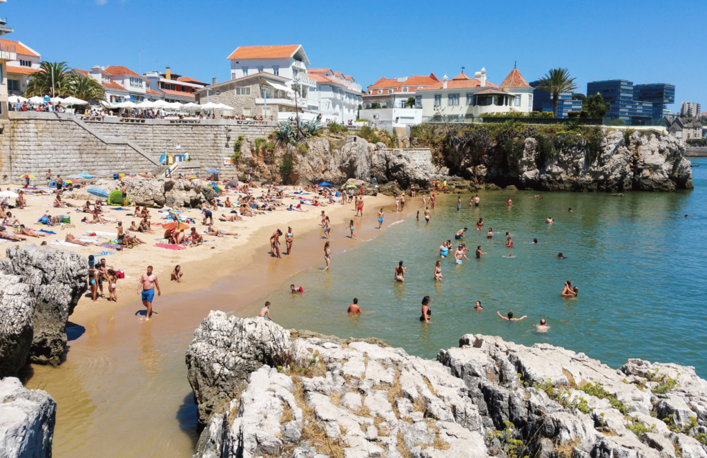 Beach in Cascais, Portugal