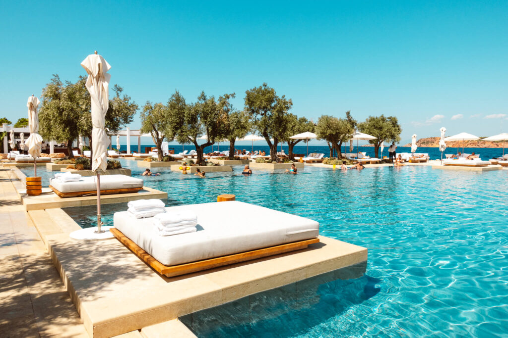 Pool at the Four Seasons Astir Palace