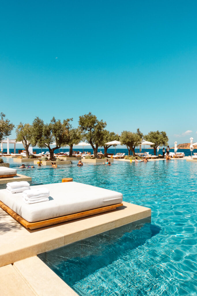 Pool at the Four Seasons Astir Palace