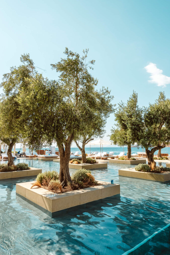 Pool at the Four Seasons Astir Palace