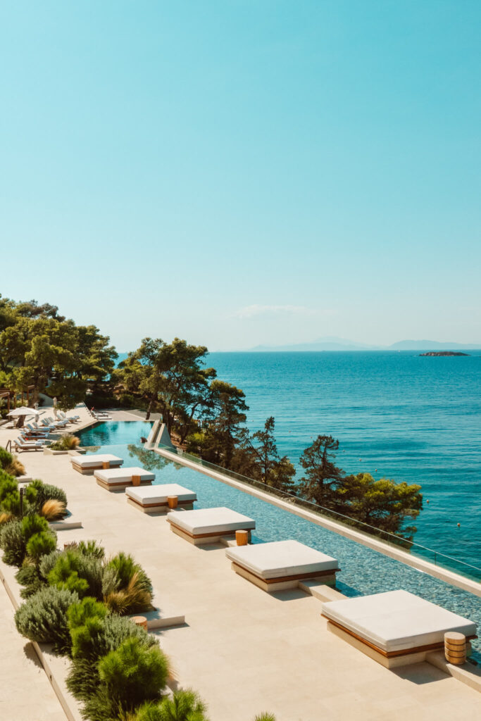 Infinity pool at Four Seasons Astir Palace