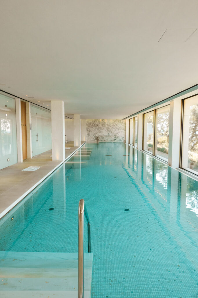 Indoor pool at Four Seasons Astir Palace