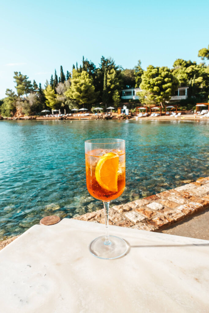 Aperol Spritz at Taverna 37