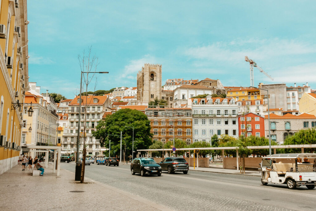 Alfama neighborhood in Lisbon