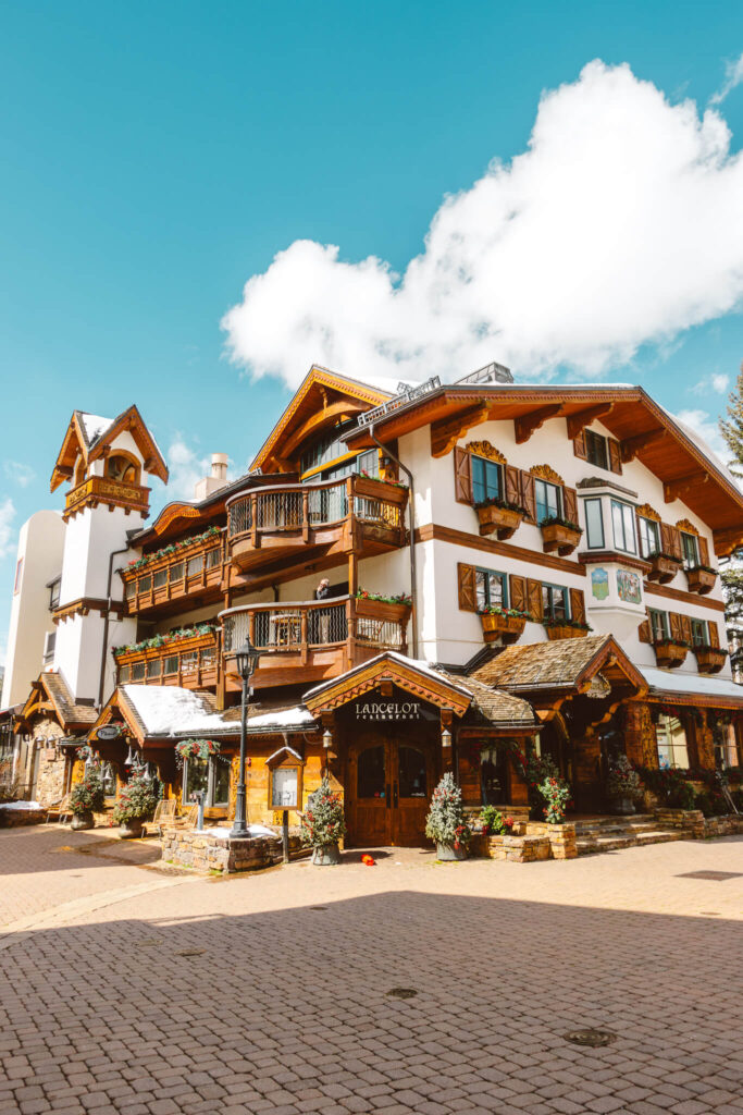 Alpine building in Vail Village