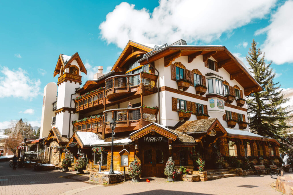 Alpine building in Vail Village