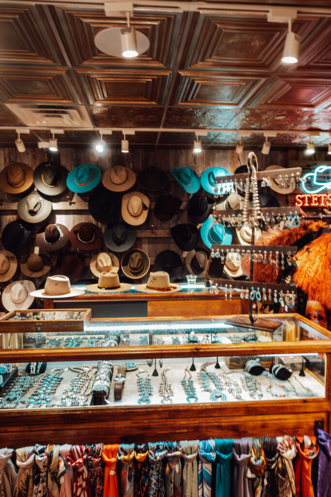 Interior of Kemo Sabe shop in Vail