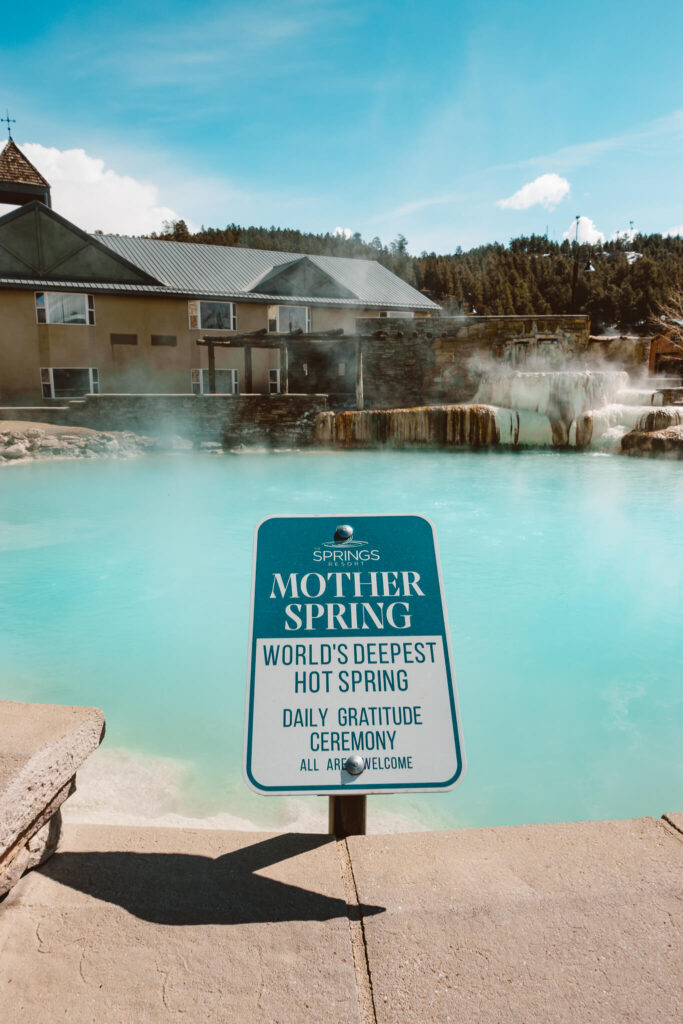 Mother Spring at The Springs Resort in Pagosa Springs