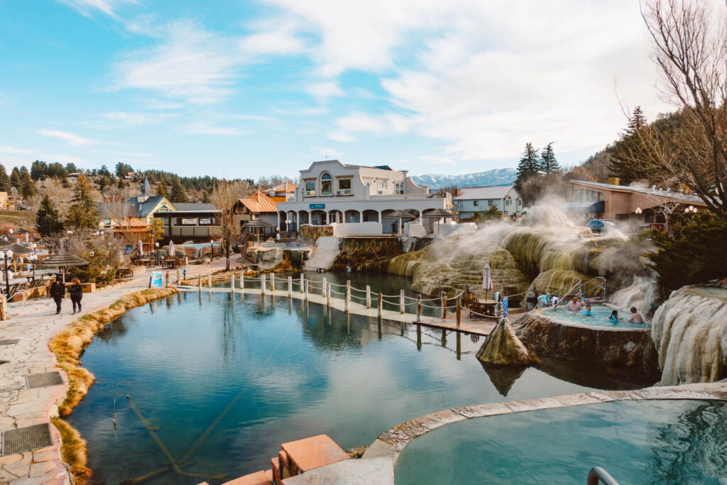 Geothermal hot springs at The Springs Resort