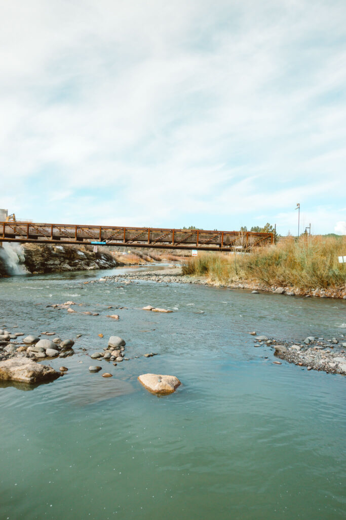 San Juan river in Pagosa Springs