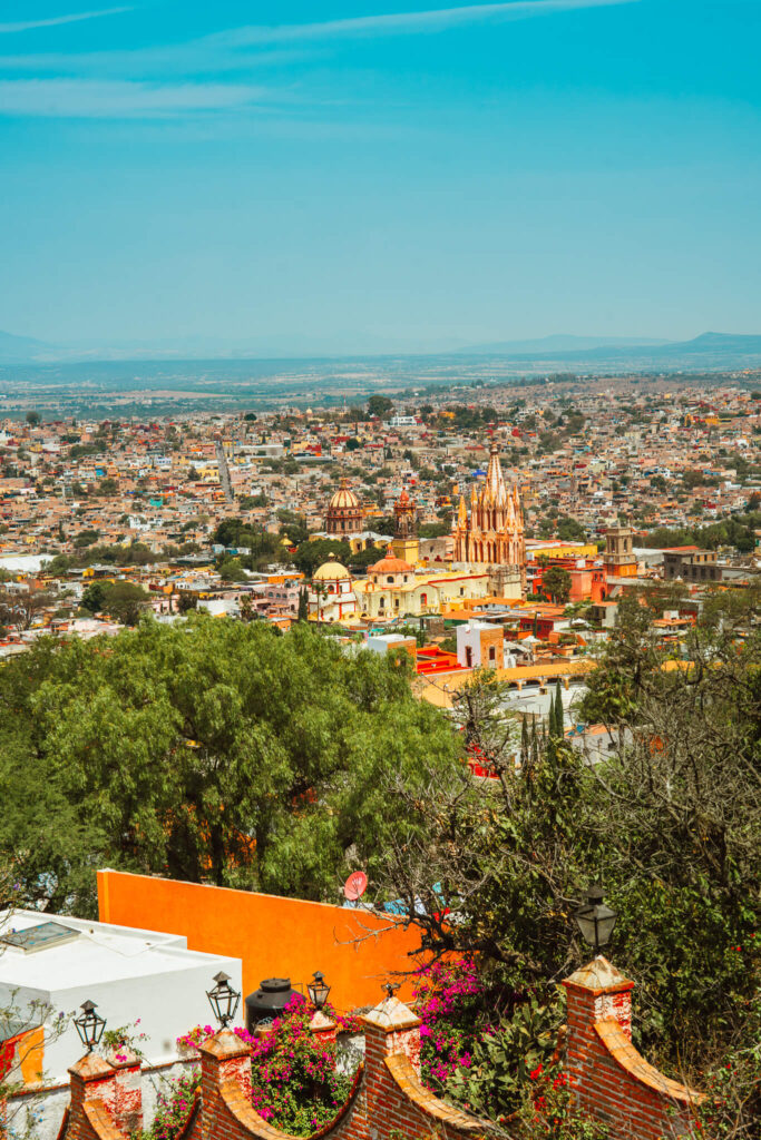 Views from El Mirador in San Miguel de Allende