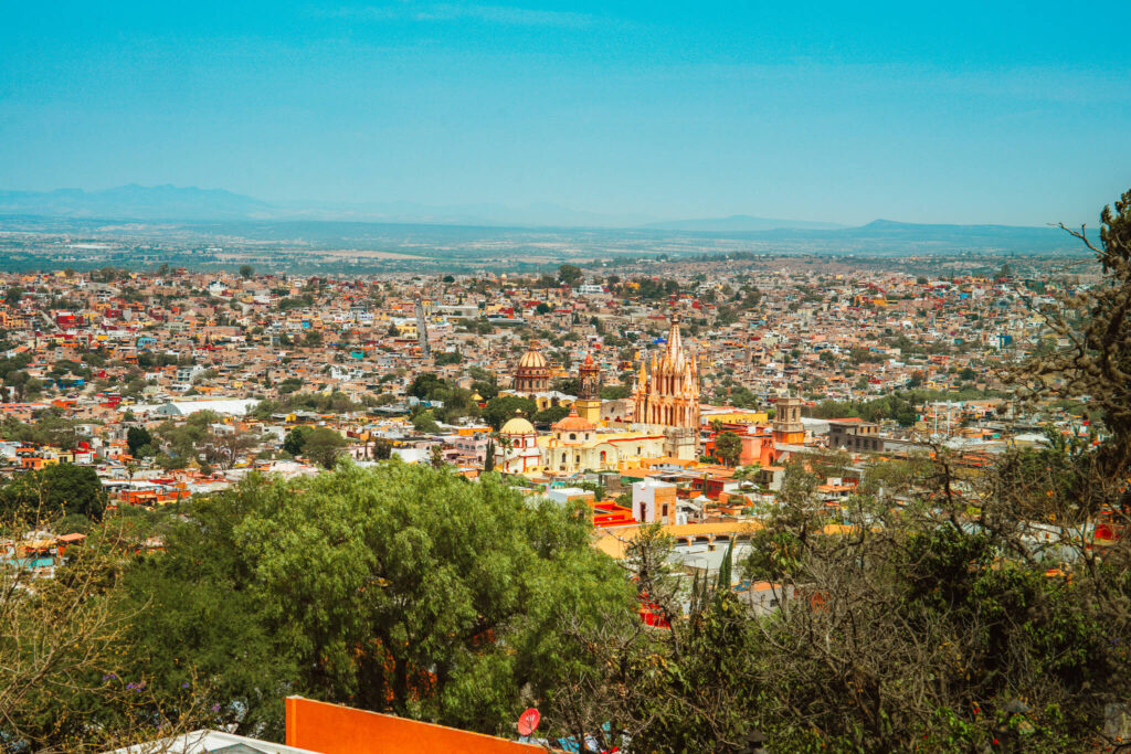 Views from El Mirador in San Miguel de Allende