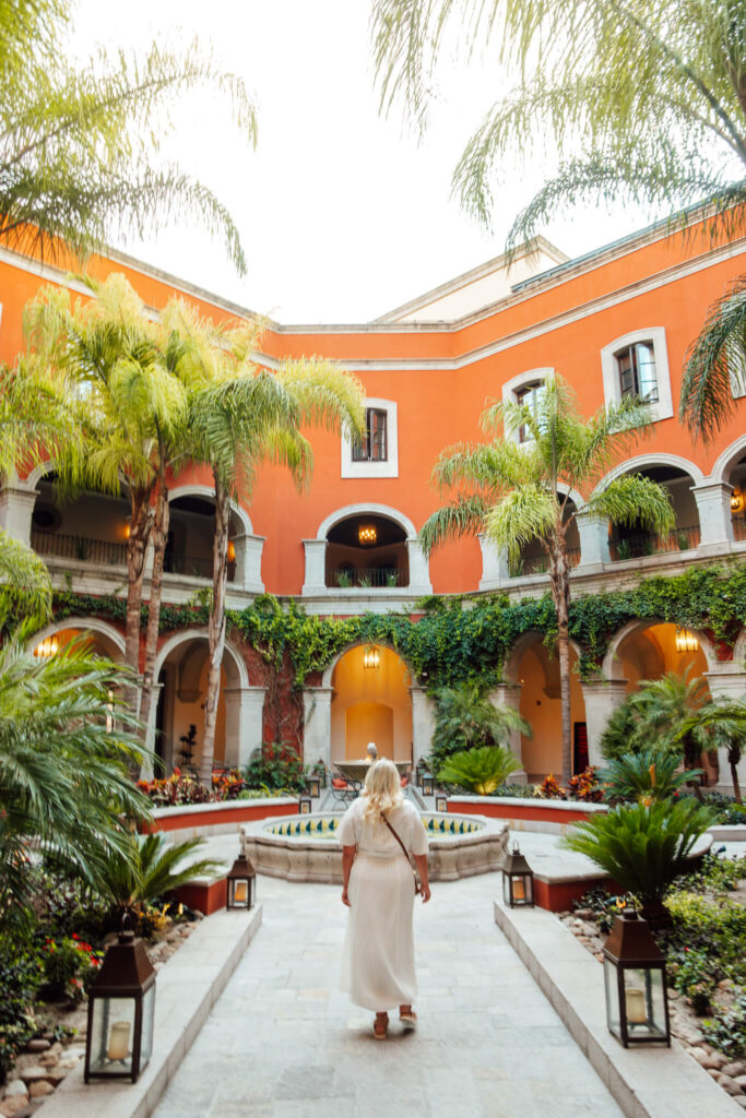 Courtyard at Rosewood San Miguel de Allende