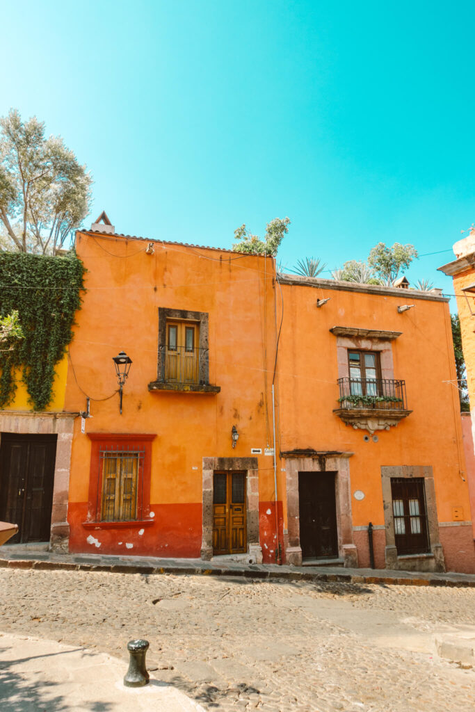 Colorful streets of San Miguel de Allende