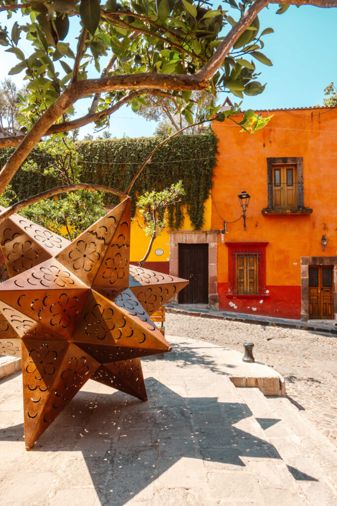 Star sculpture in San Miguel de Allende