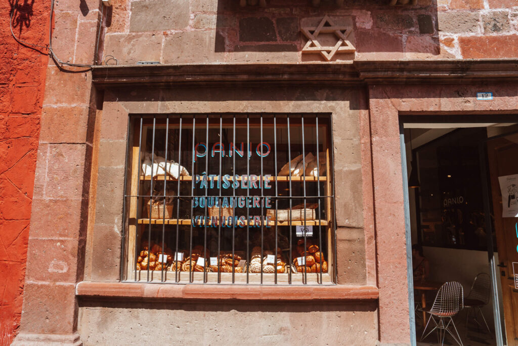 Mexican pastry shop in San Miguel de Allende