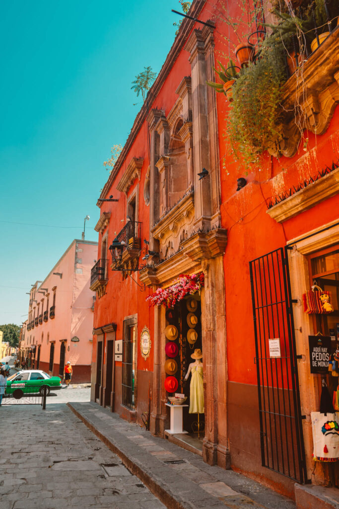 Colorful streets of San Miguel de Allende