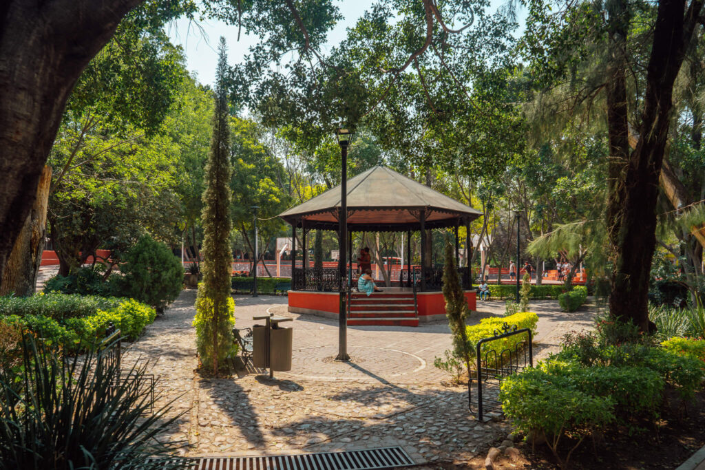 Gazebo at Parque Benito Juárez