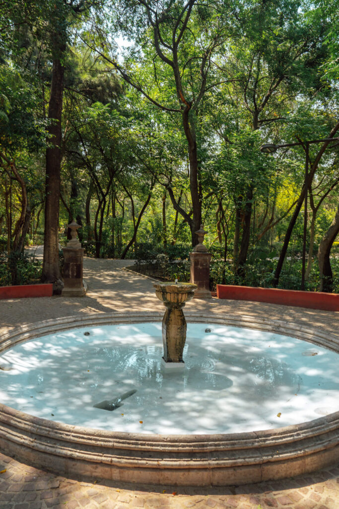 Fountain at Parque Benito Juárez